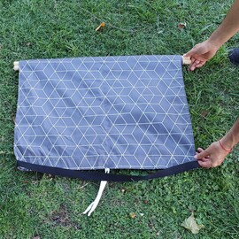 REPO-LONA - GEOMÉTRICO GRIS